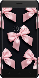 3D пластиковый матовый чехол Coquette Ribbons Dark Coquette для Lenovo K6 - 6767m-452 изображение 