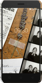 3D пластиковый матовый чехол Aesthetic Scrapbook Collage для Lenovo K6 - 6773m-452 изображение 