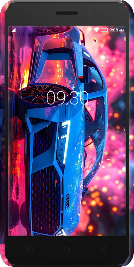 3D пластиковий матовий чехол Ауди для Lenovo K6 - 6286m-452 изображение 