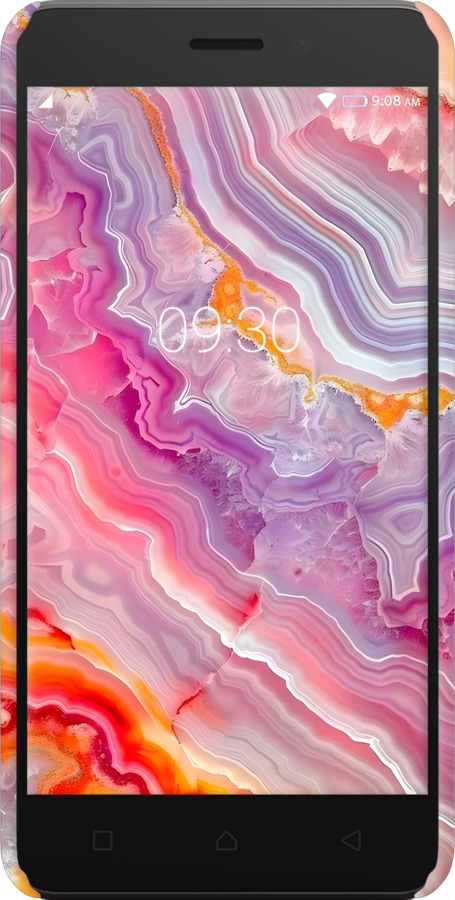 3D пластиковый матовый чехол Мрамор 2 для Lenovo K6 - 6307m-452 изображение 