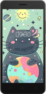 2D пластиковий чехол Милый котик для Lenovo K6 - 6364t-452 изображение 
