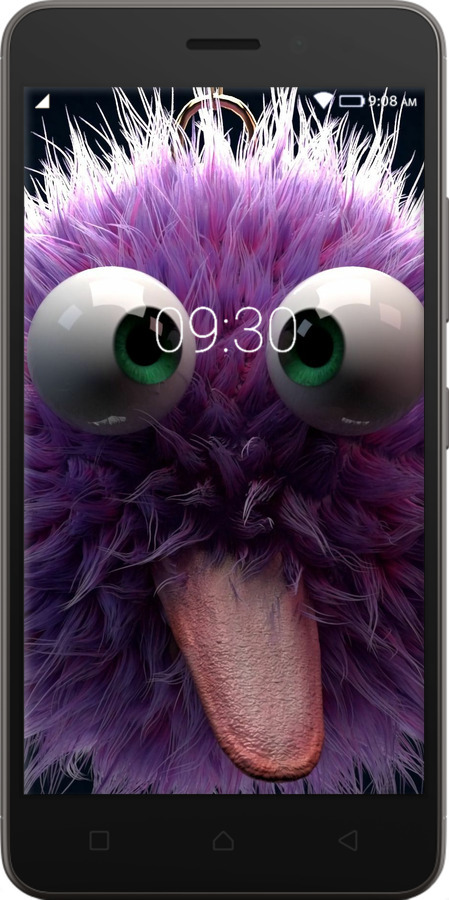 2D пластиковий чехол Пухнастик для Lenovo K6 - 6017t-452 изображение 