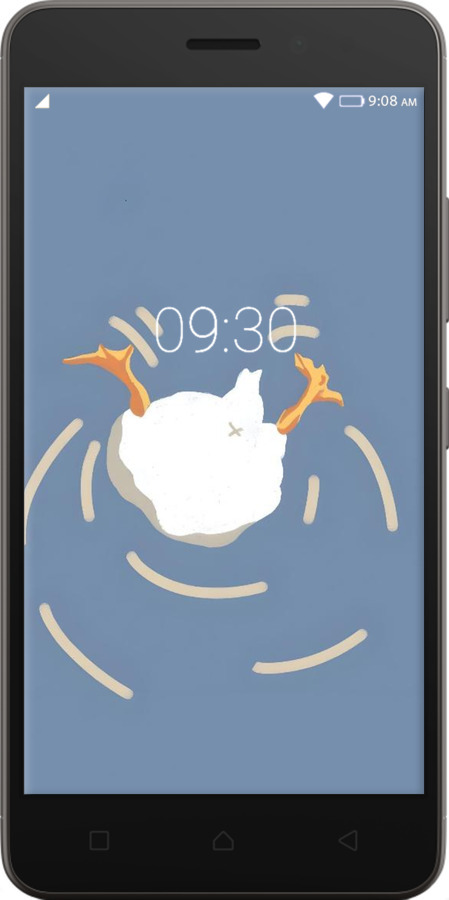 2D пластиковий чехол Гусь ныряет для Lenovo K6 - 6275t-452 изображение 