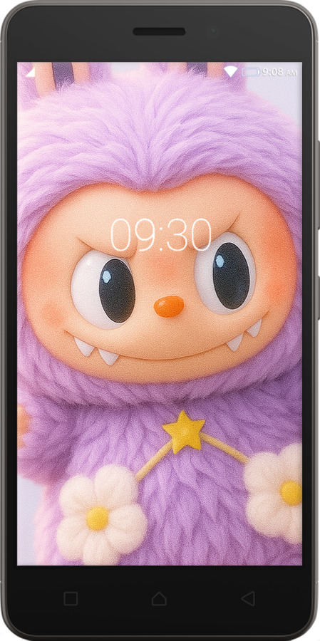 Силиконовый чехол Лабубу для Lenovo K6 - 6708u-452 изображение 
