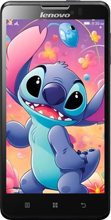 Силіконовий чехол Стич 2 для Lenovo P780 - 6371u-305 изображение 
