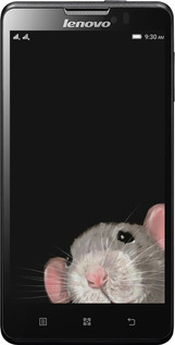 Силиконовый чехол The Peeking Rat для Lenovo P780 - 6442u-305 изображение 