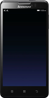 Силиконовый чехол Градиент в тёмно - синем стиле для Lenovo P780 - 6542u-305 изображение 