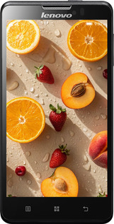 Силіконовий чехол Фрукти 3 для Lenovo P780 - 6703u-305 изображение 