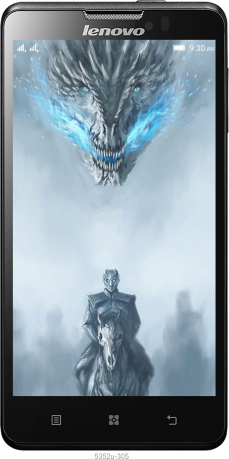 Силиконовый чехол № 5352 для Lenovo P780 - 5352u-305 изображение 
