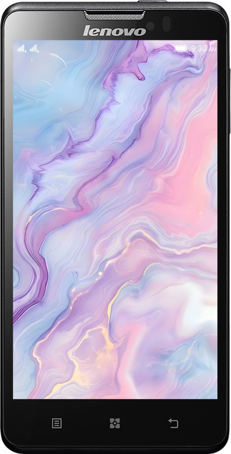 Силіконовий чехол Нежный мрамор для Lenovo P780 - 6310u-305 изображение 