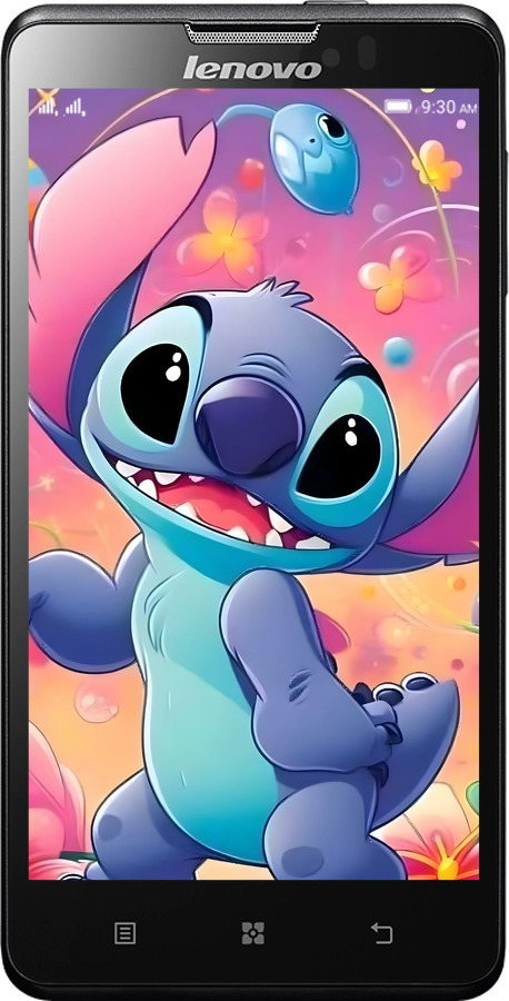 Силіконовий чехол Стич 2 для Lenovo P780 - 6371u-305 изображение 