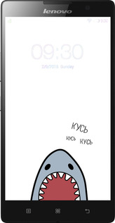 Силиконовый чехол Акула для Lenovo P90 - 4870u-234 изображение 