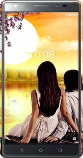 3D пластиковый матовый чехол Sunset для Lenovo Phab 2 Plus - 6607m-990 изображение 