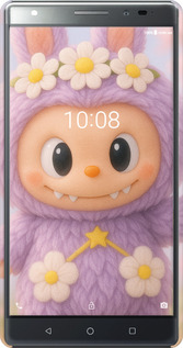 3D пластиковый матовый чехол Лабубу 1 для Lenovo Phab 2 Plus - 6709m-990 изображение 