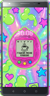 3D пластиковый матовый чехол Y2K Aesthetic Retro Pet: Годуй мене кавою для Lenovo Phab 2 Plus - 6784m-990 изображение 