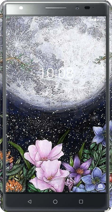 3D пластиковый матовый чехол Полночь в саду для Lenovo Phab 2 Plus - 6259m-990 изображение 