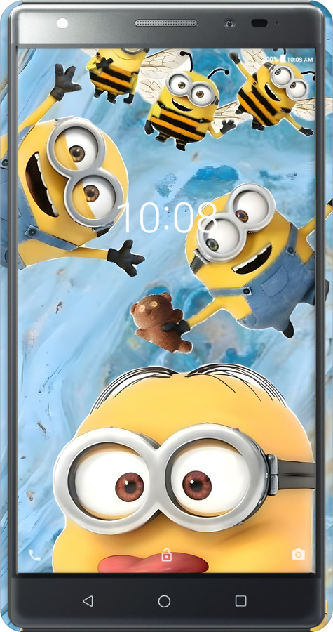 3D пластиковий матовий чехол Миньоны для Lenovo Phab 2 Plus - 6386m-990 изображение 