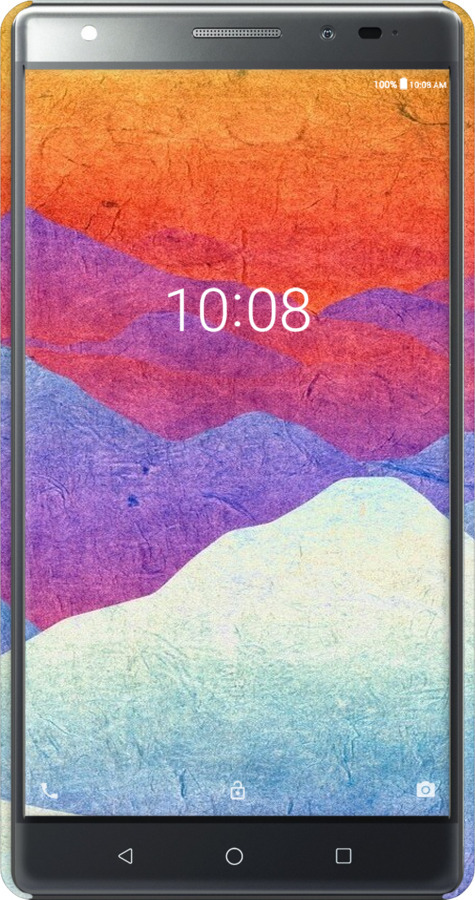 3D пластиковий матовий чехол Гірський захід сонця для Lenovo Phab 2 Plus - 6479m-990 изображение 