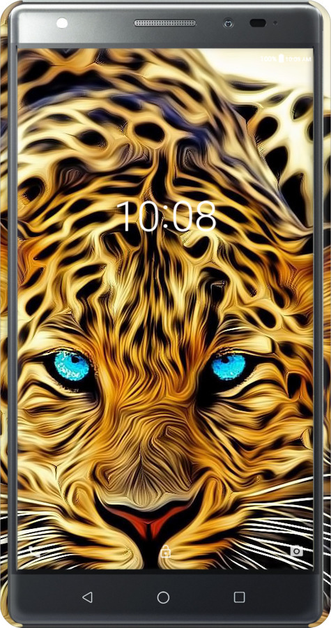 3D пластиковий матовий чехол Леопард для Lenovo Phab 2 Plus - 6611m-990 изображение 