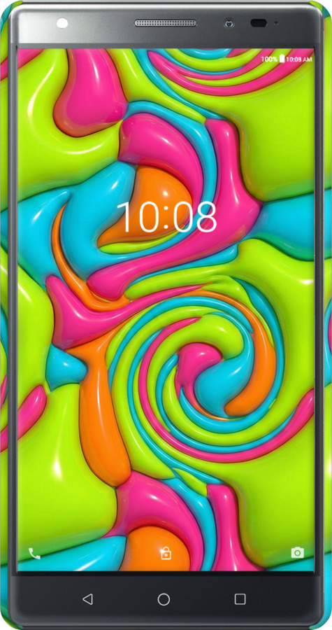 3D пластиковый матовый чехол Y2K Jelly Dream для Lenovo Phab 2 Plus - 6780m-990 изображение 