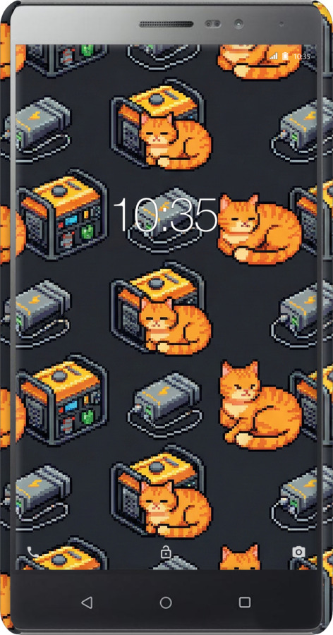 3D пластиковый матовый чехол Autonomous Zone для Lenovo Phab 2 - 6771m-956 изображение 