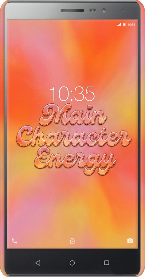 3D пластиковый матовый чехол Aura Gradient Main Character Energy Aesthetic Y2K для Lenovo Phab 2 - 6783m-956 изображение 