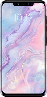 3D пластиковий матовий чехол Нежный мрамор для Lenovo S5 Pro - 6310m-1615 изображение 