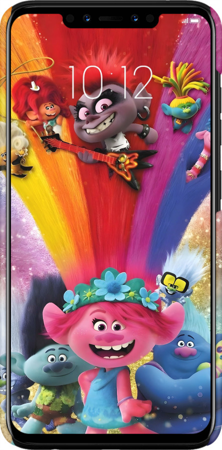 3D пластиковый матовый чехол Троли для Lenovo S5 Pro - 6343m-1615 изображение 