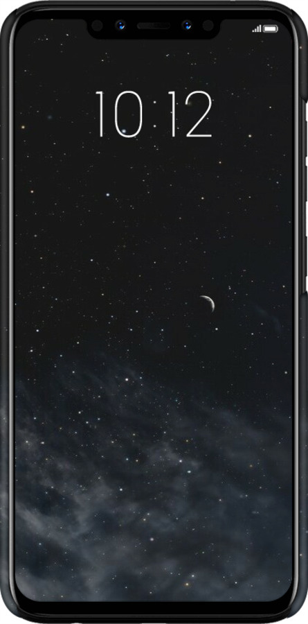 3D пластиковий матовий чехол Нічне небо для Lenovo S5 Pro - 6451m-1615 изображение 