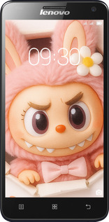 Силіконовий чехол Лабубу 2 для Lenovo S580 - 6710u-947 изображение 