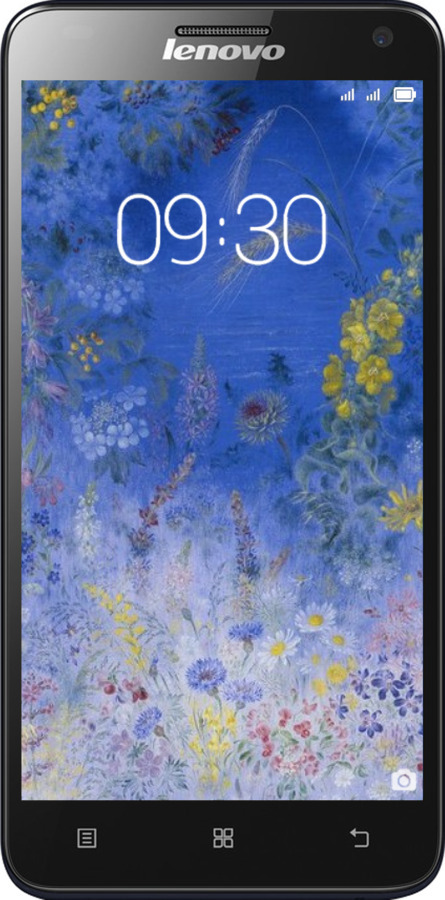 Силиконовый чехол Билокур для Lenovo S580 - 5908u-947 изображение 