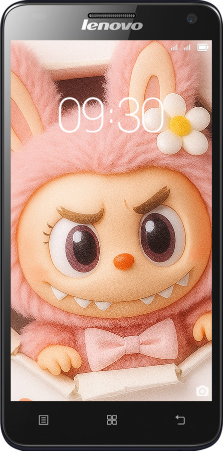 Силіконовий чехол Лабубу 2 для Lenovo S580 - 6710u-947 изображение 