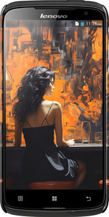 3D пластиковый матовый чехол Чехол для телефона для Lenovo S820 - 5962m-52 изображение 