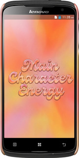 3D пластиковий матовий чехол Aura Gradient Main Character Energy Aesthetic Y2K для Lenovo S820 - 6783m-52 изображение 