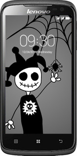 Силиконовый чехол Happy Halloween для Lenovo S820 - 1188u-52 изображение 