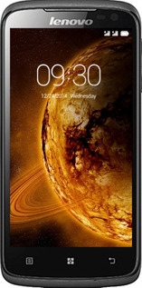Силиконовый чехол Жёлтый Сатурн для Lenovo S820 - 170u-52 изображение 