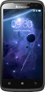 Силиконовый чехол Планеты в синем космосе для Lenovo S820 - 171u-52 изображение 