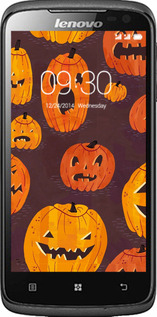 Силиконовый чехол Тыквы на Хеллоуин для Lenovo S820 - 233u-52 изображение 