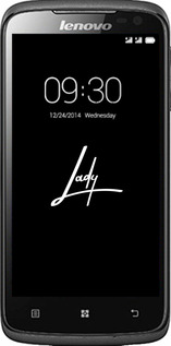 Силіконовий чехол Lady 2 для Lenovo S820 - 4867u-52 изображение 
