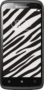 Силиконовый чехол Классическая зебра для Lenovo S820 - 4874u-52 изображение 