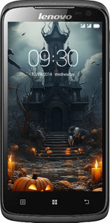 Силіконовий чехол Похмурий будинок для Lenovo S820 - 5655u-52 изображение 
