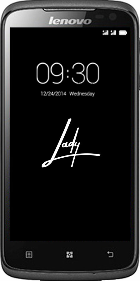 Силіконовий чехол Lady 2 для Lenovo S820 - 4867u-52 изображение 