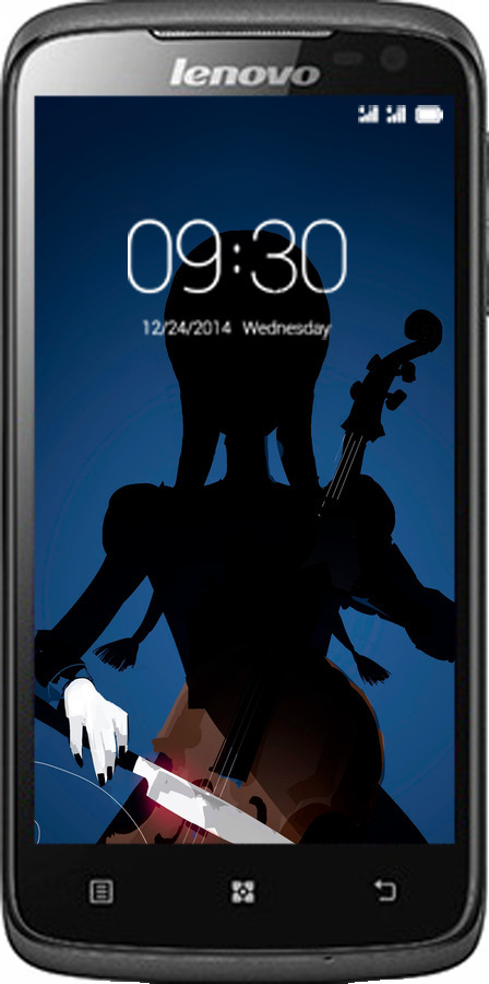 Силіконовий чехол Wednesday для Lenovo S820 - 5515u-52 изображение 