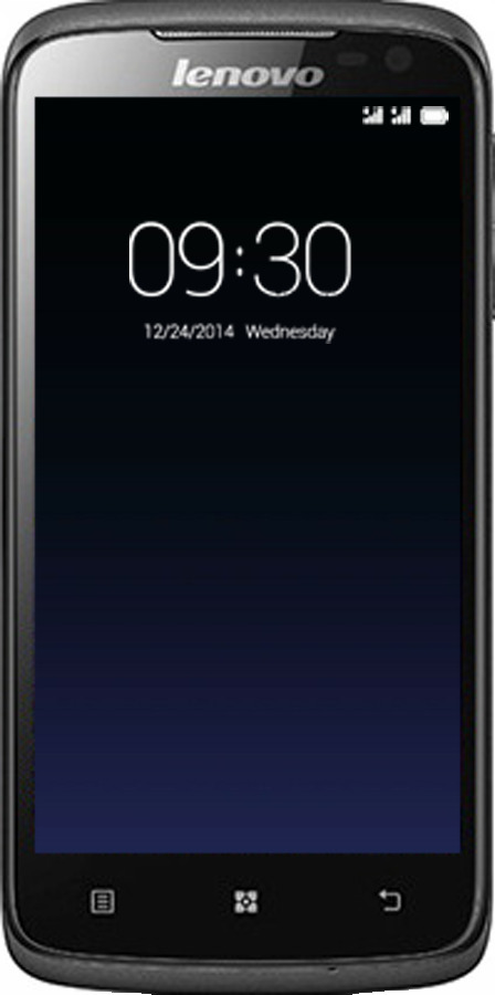 Силиконовый чехол Градиент в тёмно - синем стиле для Lenovo S820 - 6542u-52 изображение 