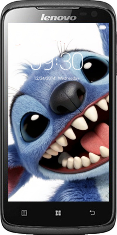 Силіконовий чехол Стіч для Lenovo S820 - 6684u-52 изображение 