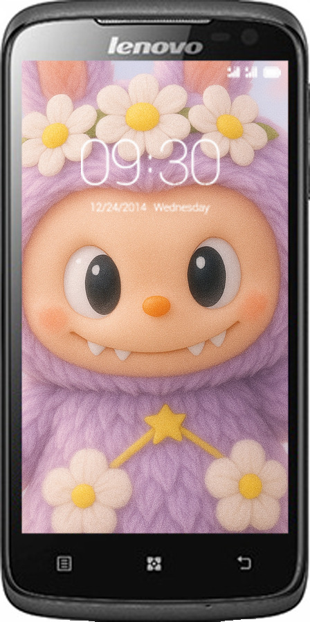 Силіконовий чехол Лабубу 1 для Lenovo S820 - 6709u-52 изображение 