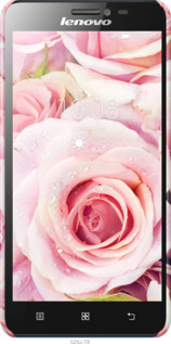 3D пластиковий матовий чехол Троянди для Lenovo S850 - 525m-78 изображение 