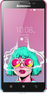 3D пластиковый глянцевый чехол Поп арт девушка для Lenovo S850 - 5378c-78 изображение 