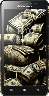 3D пластиковый матовый чехол Big money для Lenovo S850 - 5666m-78 изображение 