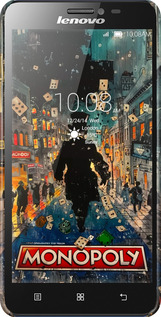 3D пластиковый глянцевый чехол Метрополис игры для Lenovo S850 - 6085c-78 изображение 